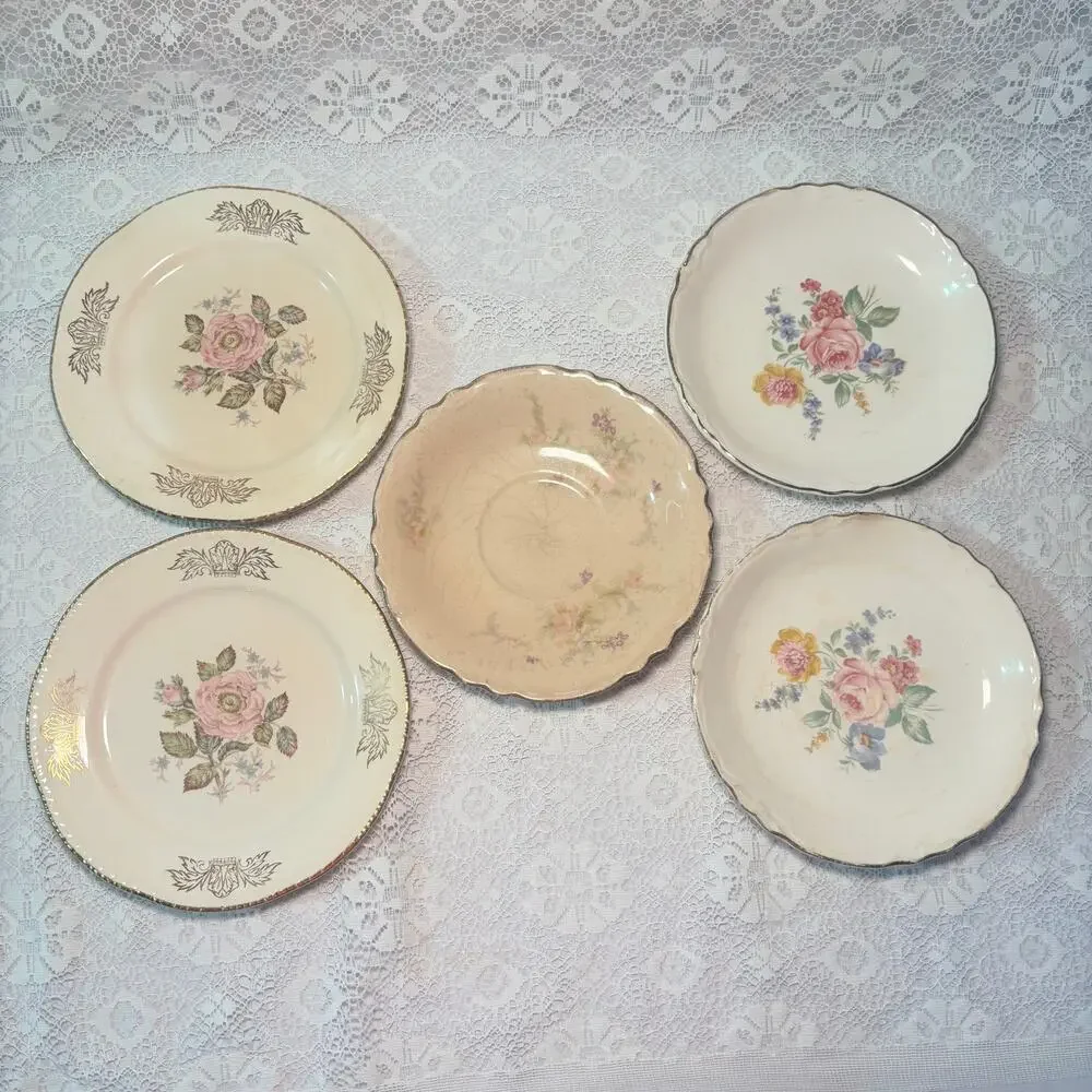 Vintage Plate Assortment